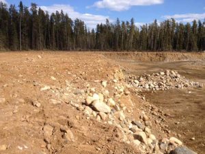 rocks, dirt, gravel